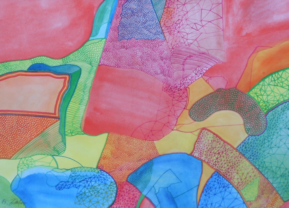 thumbnail_Fusioon V, akvarell, 2017Illimar Paul