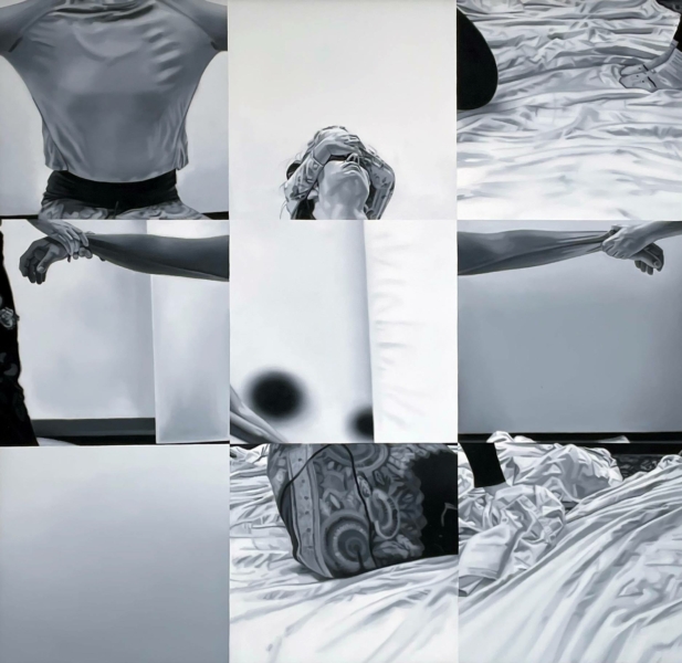 Maarit Murka_Ukspiltraagibrohkemkuituhatsona130x130oilcanvas2004_s