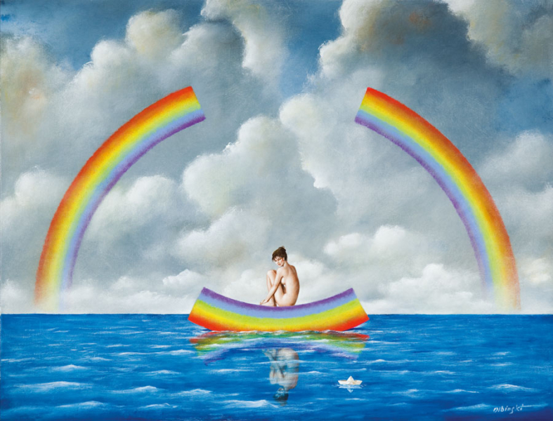 Rafal Olbinski Event Horizon